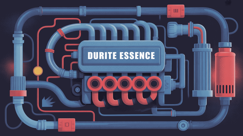 durite essence vitale moteur illustration