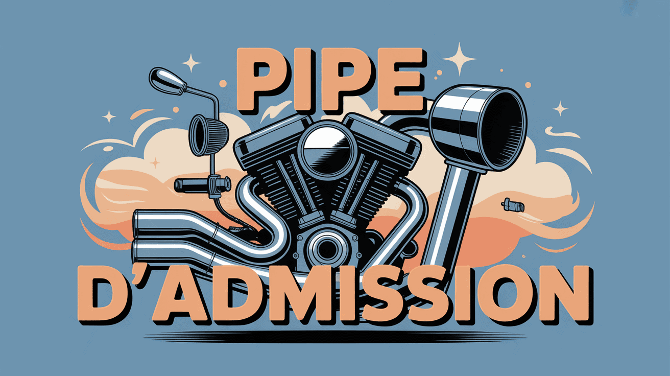 Illustration rôle pipe d'admission moteur
