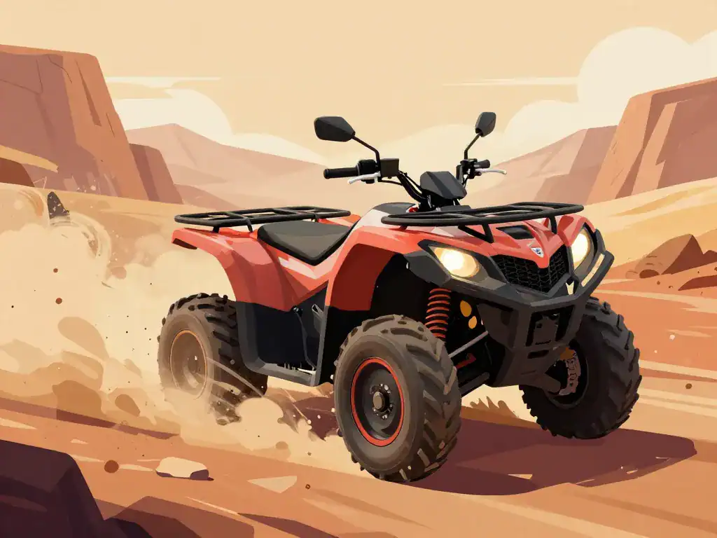 Quad tgb 1000 vitesse max tout terrain sportif