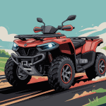 Quad tgb 1000 vitesse max illustration polyvalence