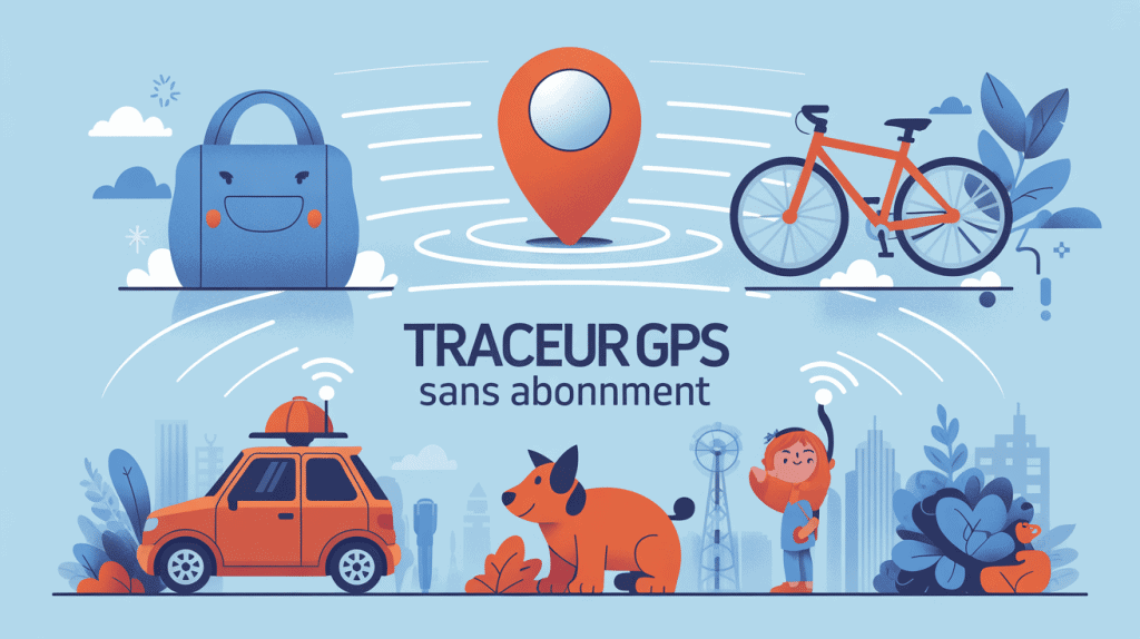 illustration traceur gps sans abonnement sans carte sim pour objets