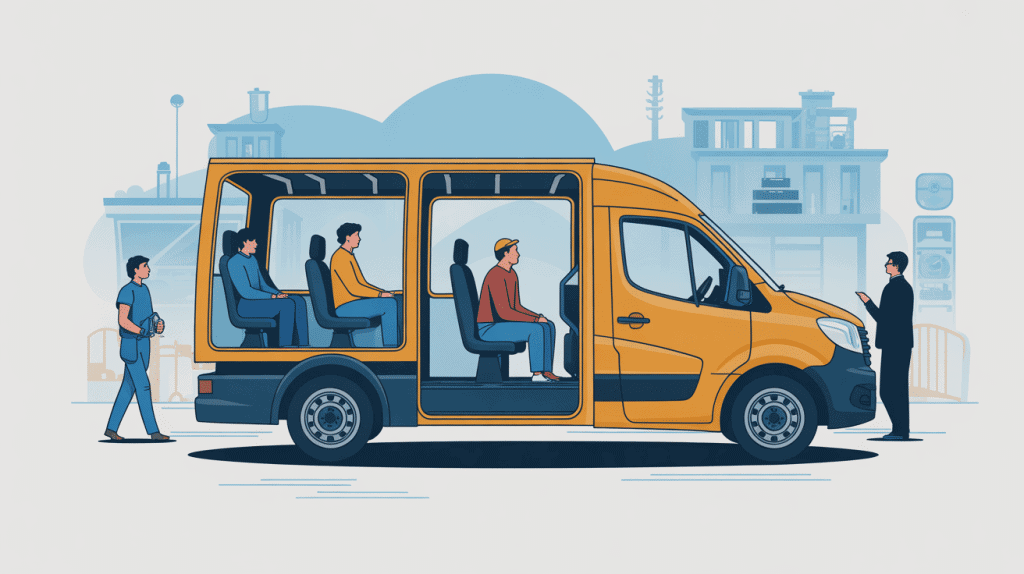 illustration transformation fourgon 3 places en 5 places prix