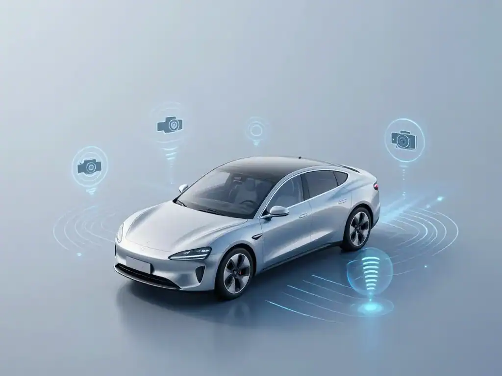 Diagramme concept audi pre sense capteurs protection