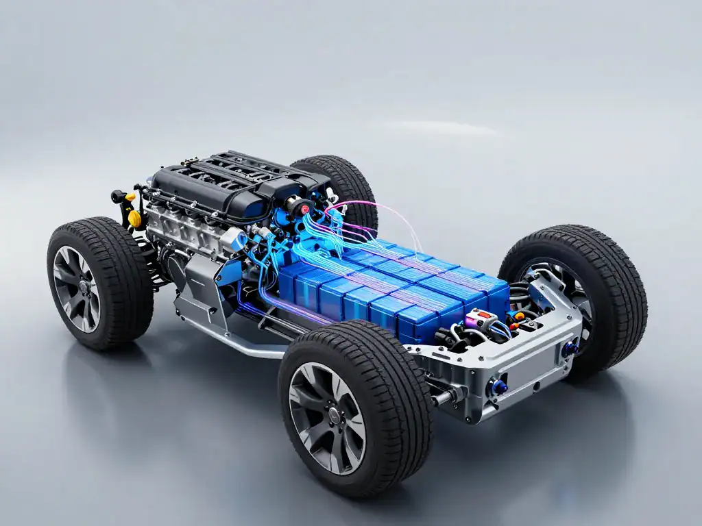 bmw x8 moteur hybride diagramme technique