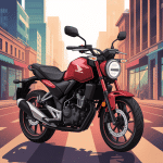 cb125rs mise en valeur style neo retro urbain