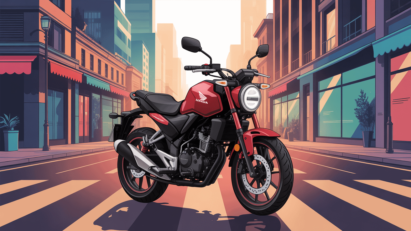cb125rs mise en valeur style neo retro urbain