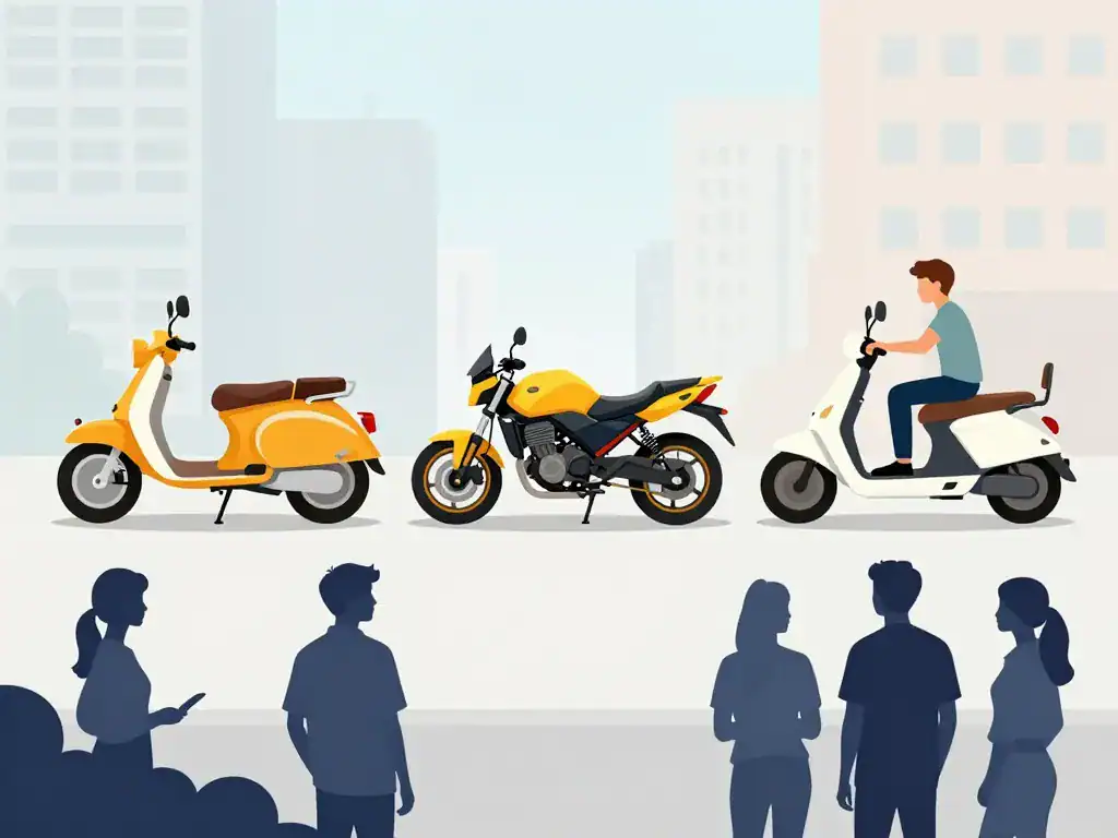 ligne choix moto sans permis scooter 50 moto électrique