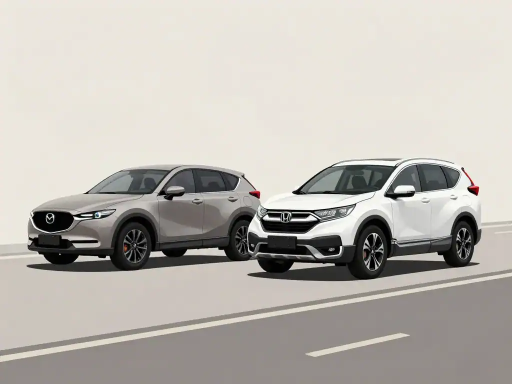 mazda cr v 5 cx-5 vs honda cr-v 5