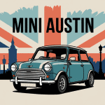mini austin illustration histoire icône britannique