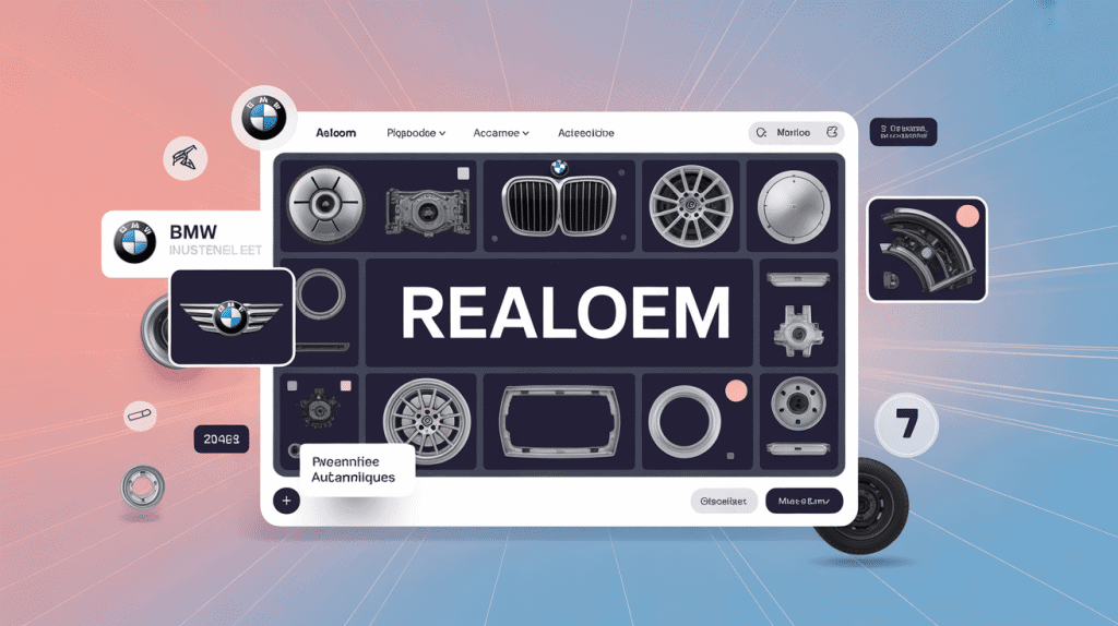 Catalogue Real OEM pièces BMW et MINI moderne