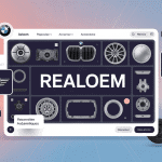 Catalogue Real OEM pièces BMW et MINI moderne