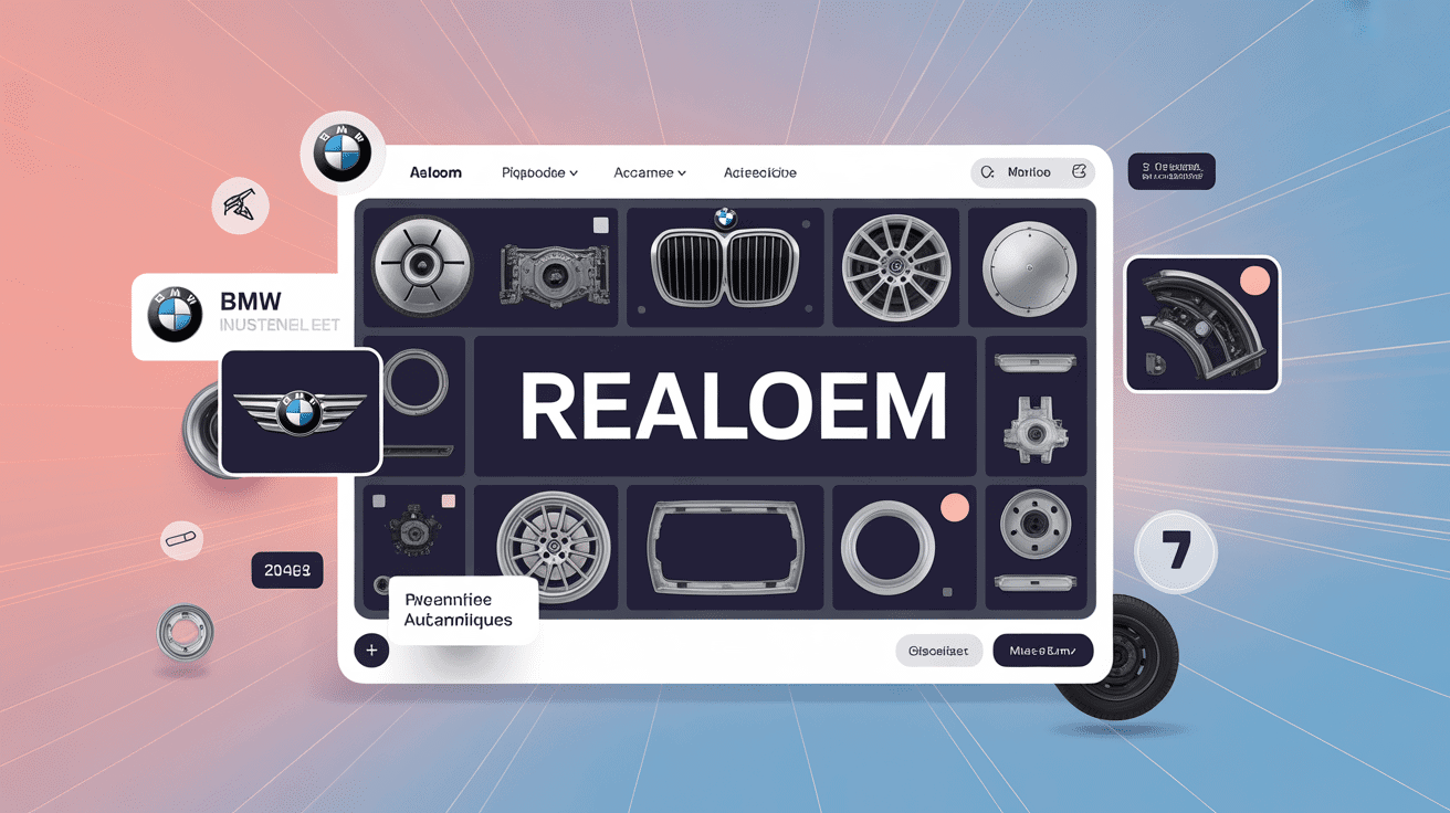 Catalogue Real OEM pièces BMW et MINI moderne
