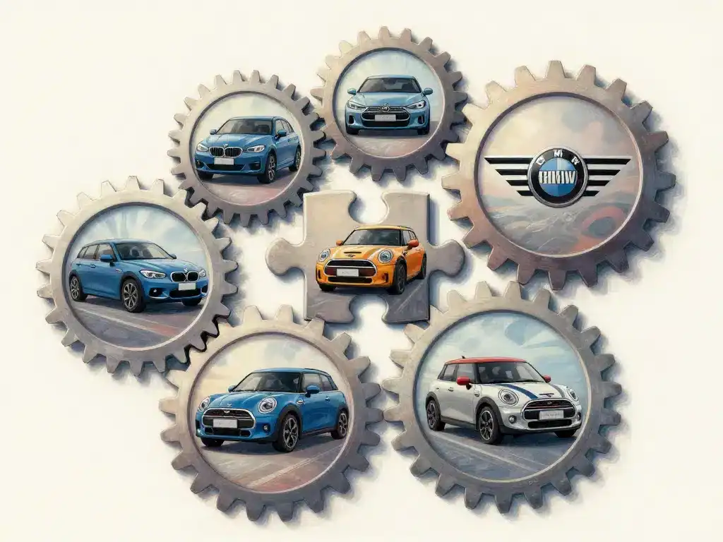 Schéma compatibilité Real OEM références croisées BMW