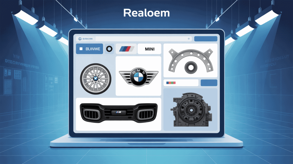 realoem écran schémas pièces BMW MINI