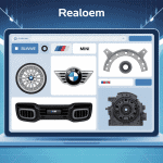 realoem écran schémas pièces BMW MINI