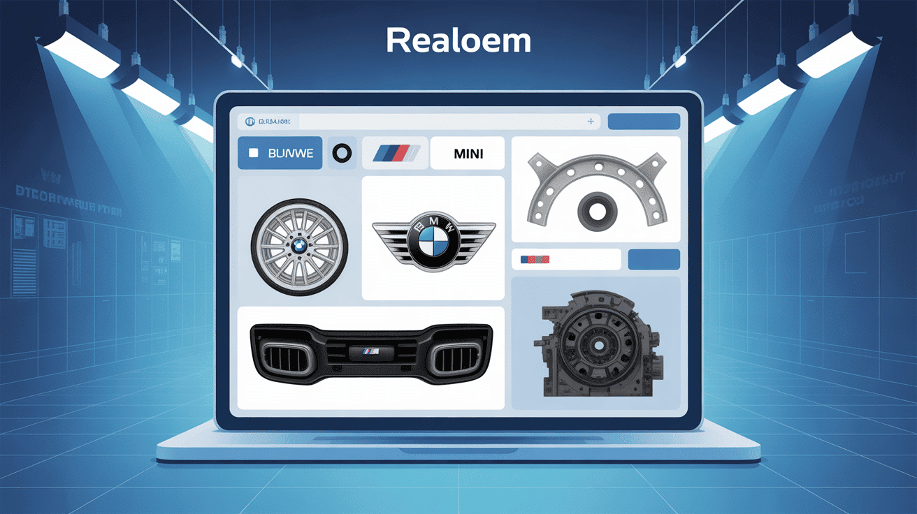 realoem écran schémas pièces BMW MINI