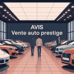 vente auto prestige avis illustration concession luxe