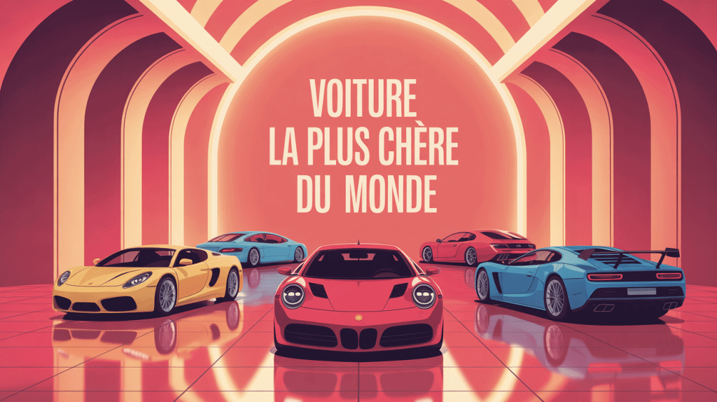 vue luxueuse voiture la plus chere du monde