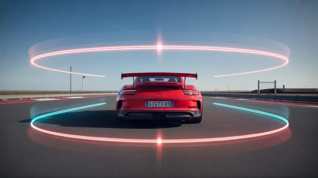 Porsche 911 GT3 RS 1 450 kg, châssis dynamique