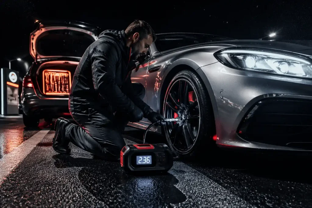 Gonfleur pneu voiture : 150 PSI, arrêt automatique et 4 critères pour oublier les stations-service