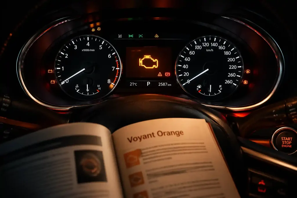 Voyant orange sur le tableau de bord : 8 alertes pour prévenir la panne et protéger votre moteur