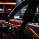 Alarme voiture antivol électronique parking nuit