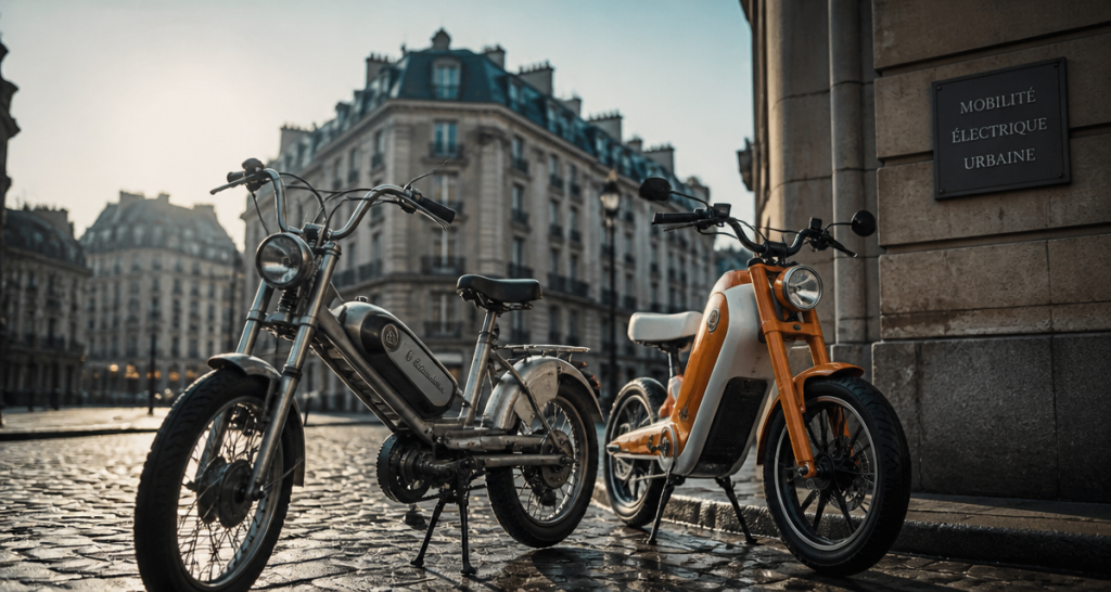 Mobylette électrique : le retour d&rsquo;une icône entre rétrofit et modèles neufs