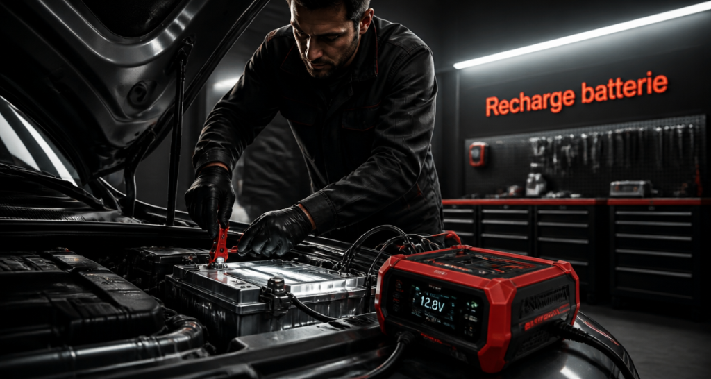 Recharger une batterie de voiture : les 4 erreurs fatales et la méthode pour réussir