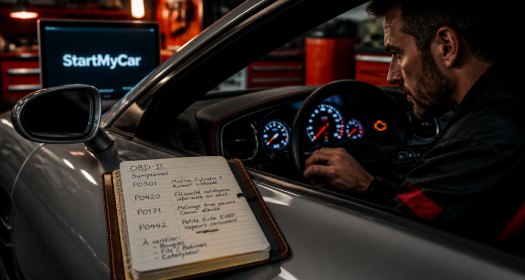 StartMyCar : 3 étapes pour diagnostiquer votre panne automobile grâce à l&rsquo;expérience collective