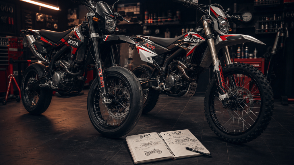Gilera 50cc : SMT ou RCR, comment choisir la mécaboite idéale ?
