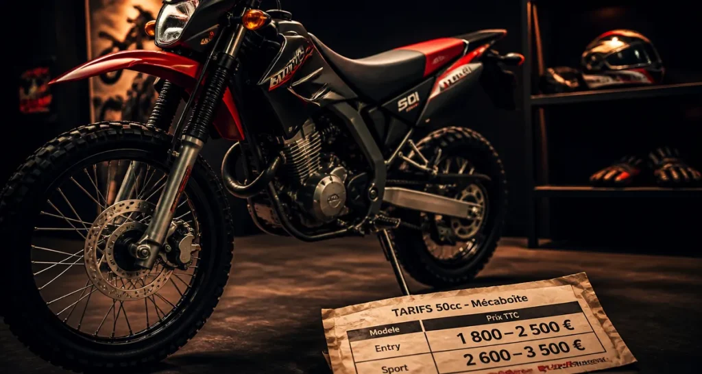 Moto 50cc neuve : quel budget prévoir et comment bien choisir ?