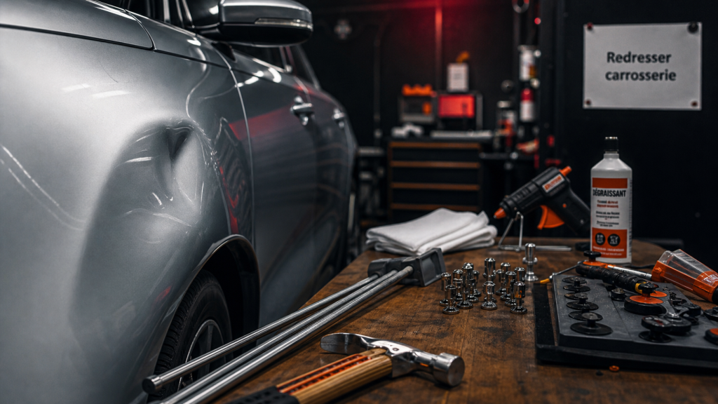 Redresser sa carrosserie : 4 méthodes pour effacer les bosses sans abîmer la peinture