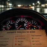 Tableau de bord voiture signification pdf : voyants couleurs et guide