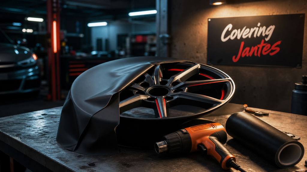 Covering sur jante : prix, techniques et avantages pour personnaliser votre auto