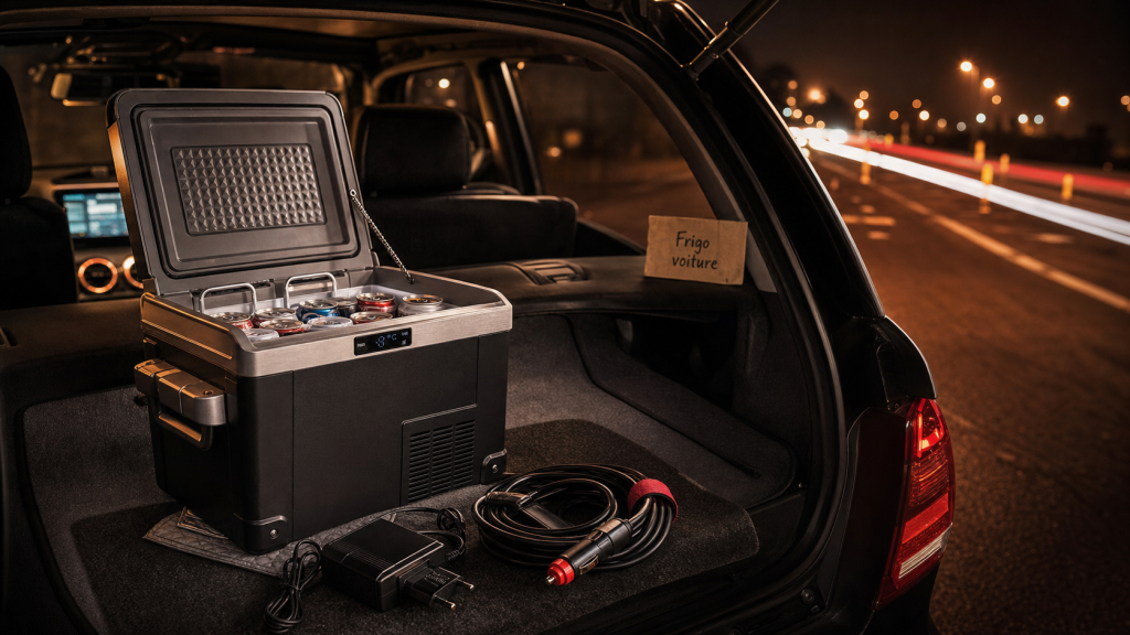 Frigo pour la voiture : 12V, capacité et batterie, les trois choix qui comptent