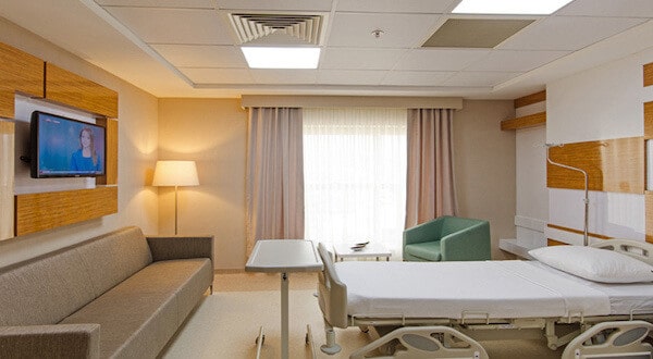 memorial kayseri hospital room