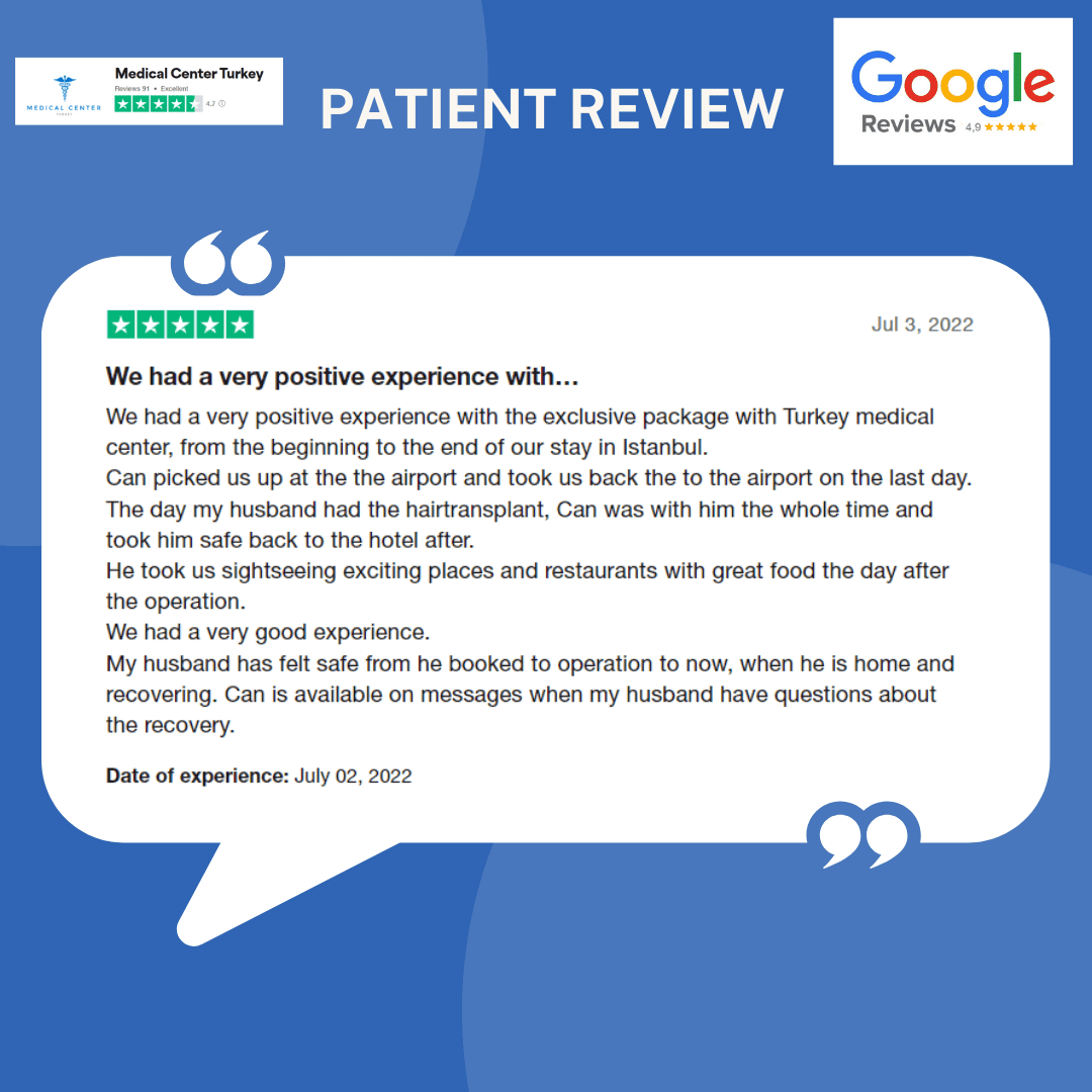 Hair Transplant Before and After Turkey