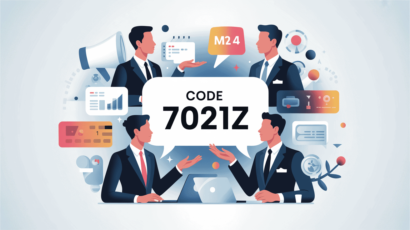 visuel vectoriel code 7021z communication