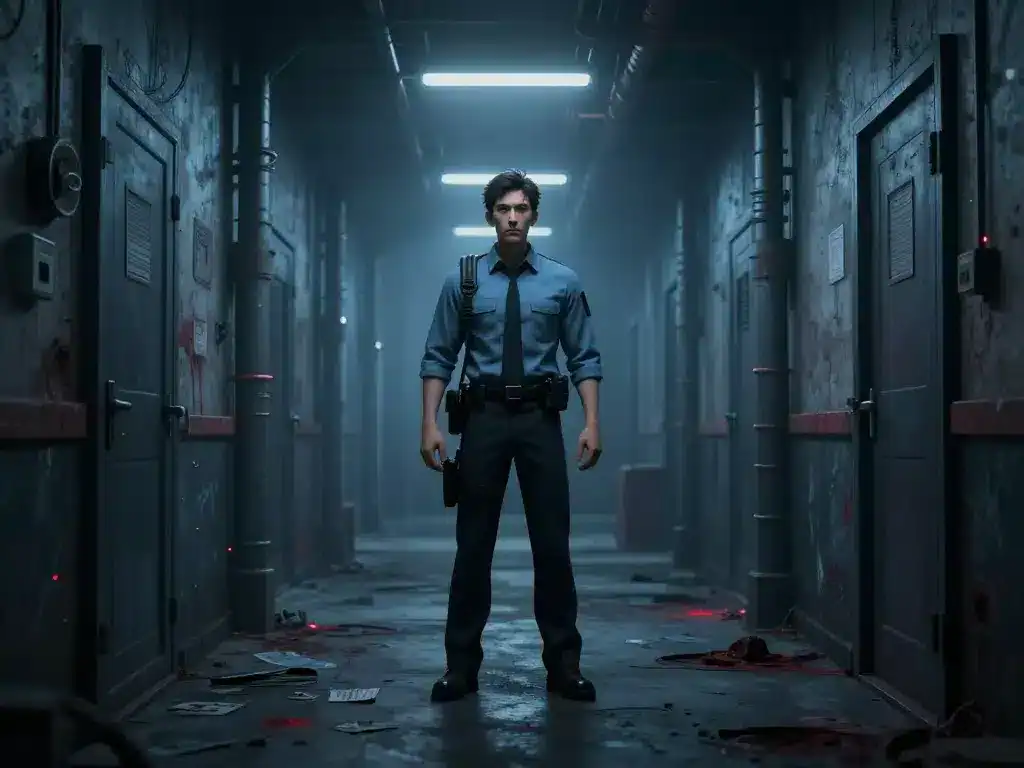 karma: the dark world visuel enquête ambiance industrielle