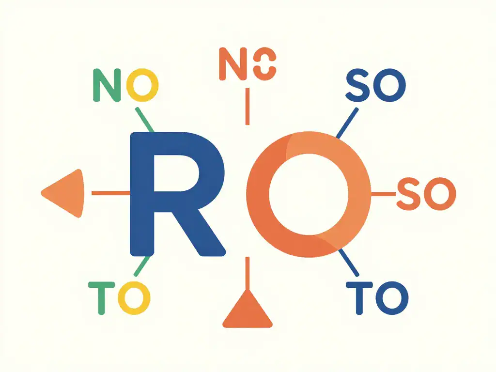 ro au scrabble schéma combinaisons mots de deux lettres