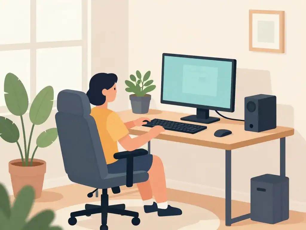 tranquillité jeu environnement de gaming serein