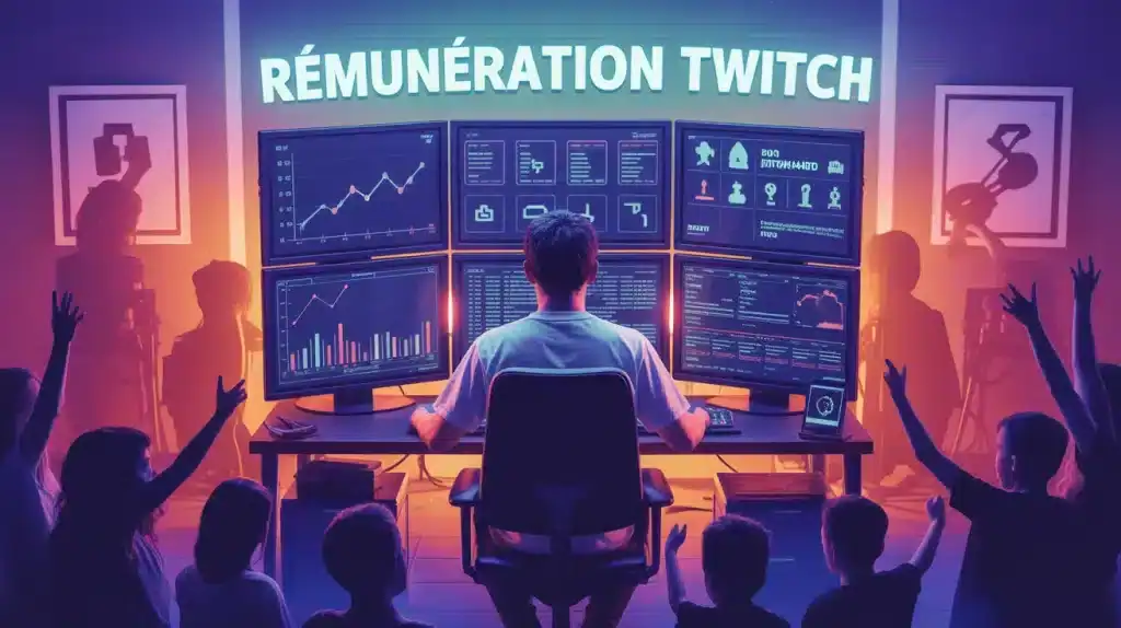 Combien gagne un streamer Twitch ? Réalité des revenus, paliers d&rsquo;audience et stratégies de monétisation
