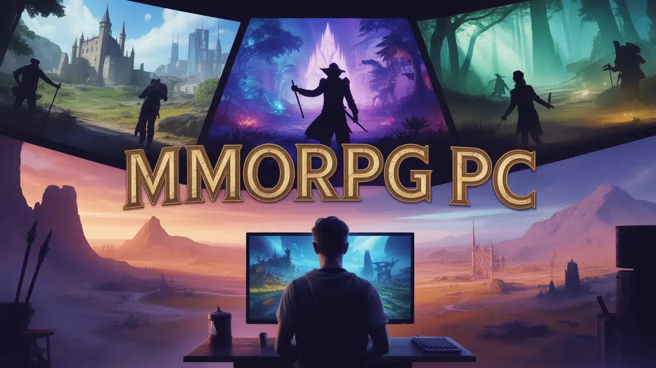 jeux pc mmorpg illustration univers