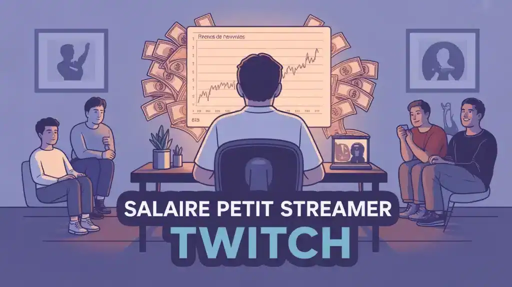Salaire d&rsquo;un petit streamer Twitch : 24 euros pour 267 heures de travail