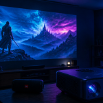 akatuo vidéoprojecteur image salon