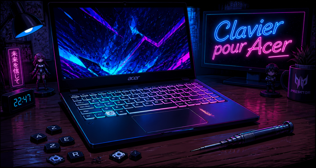 Clavier pour Acer : 3 critères de compatibilité pour réussir votre remplacement