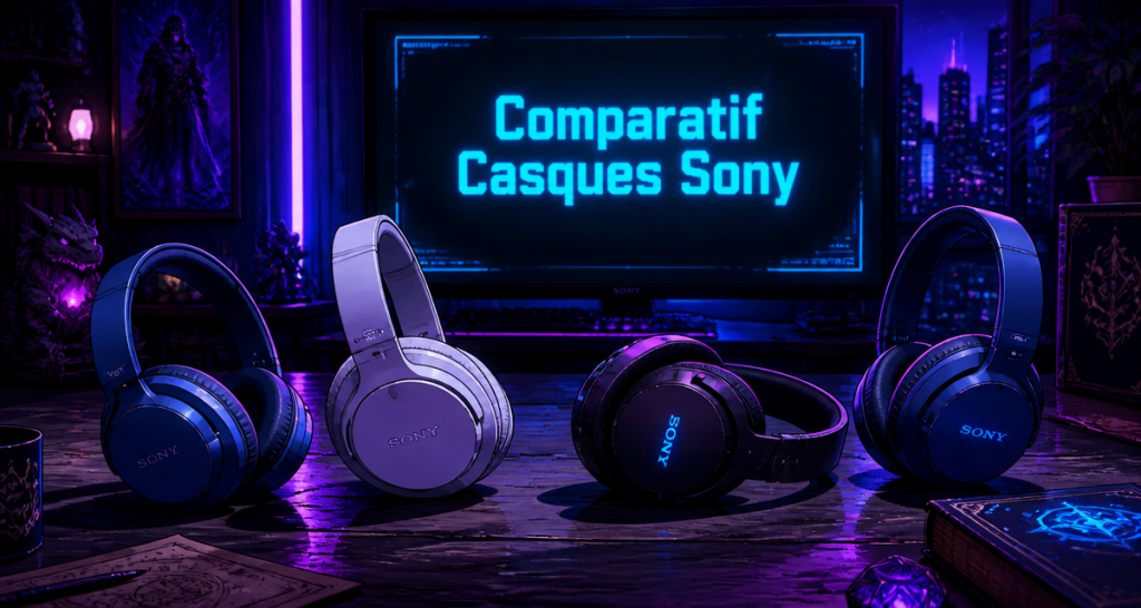 Quel casque Sony choisir en 2024 ? Comparatif des 4 modèles phares selon votre usage
