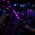 mmorpg vr joueur armure taverne vr