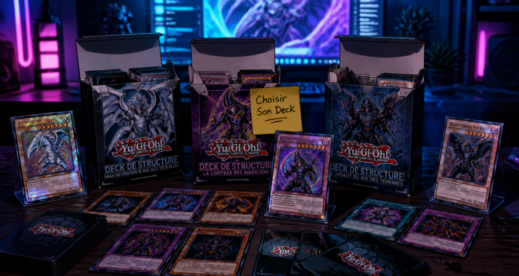 Decks Yu-Gi-Oh : la méthode des 3 boîtes pour construire un deck compétitif sans se ruiner