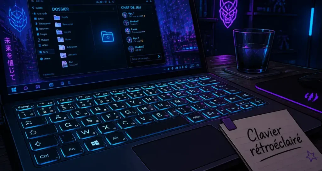 Clavier PC portable rétroéclairé : guide pour choisir et optimiser votre confort de frappe